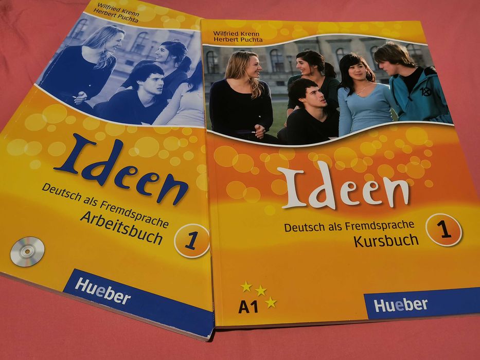 Учебник по немски Ideen + подарък