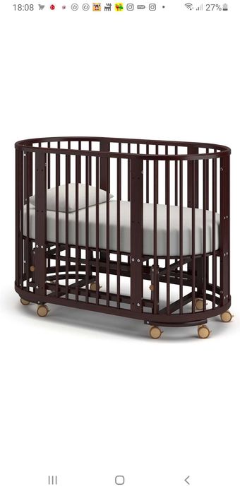 Детская кроватка-трансформкр "Бетти" 12 в 1