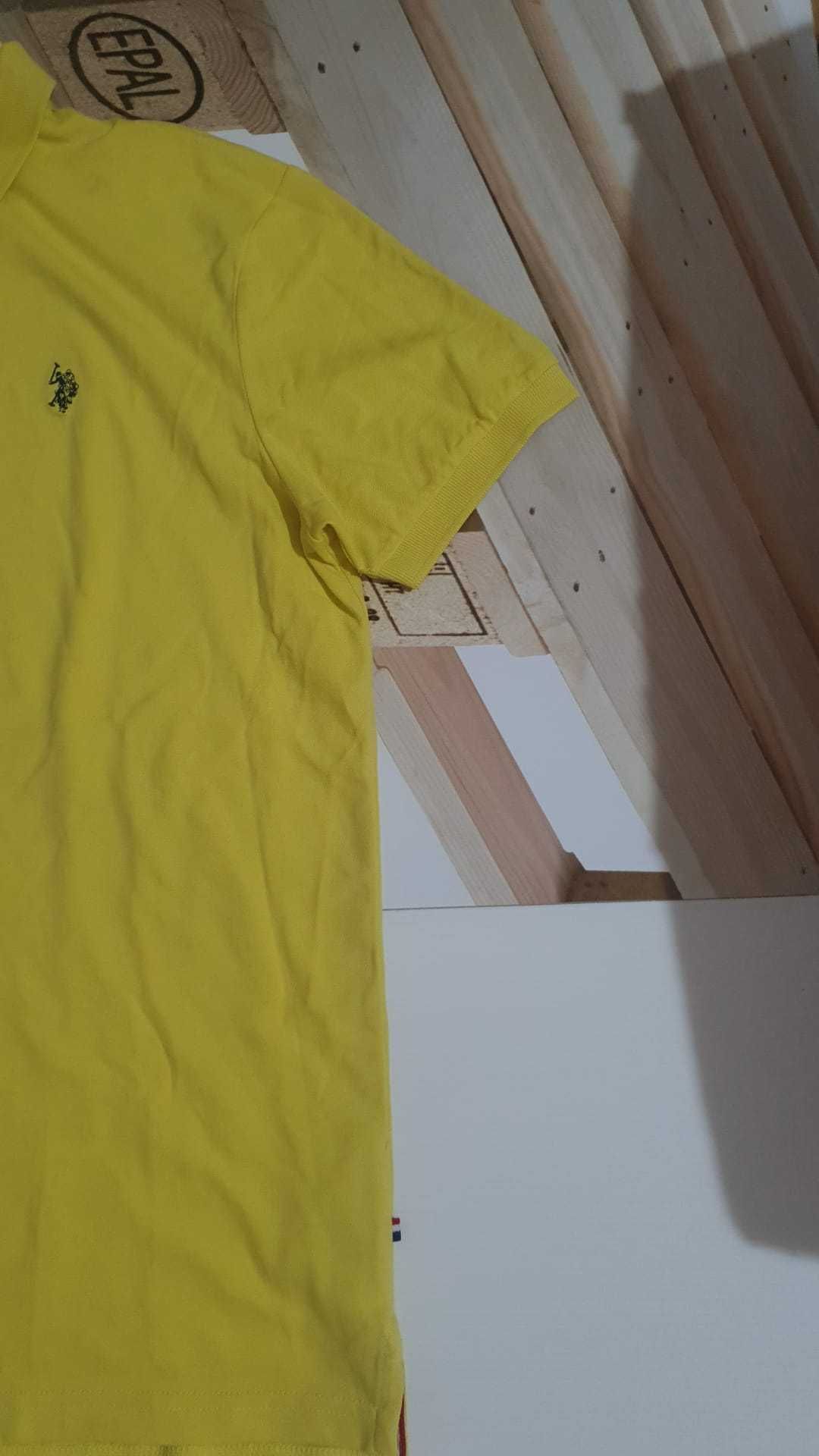 Vand tricou barbat US Polo ASSN masura L original nou cu eticheta