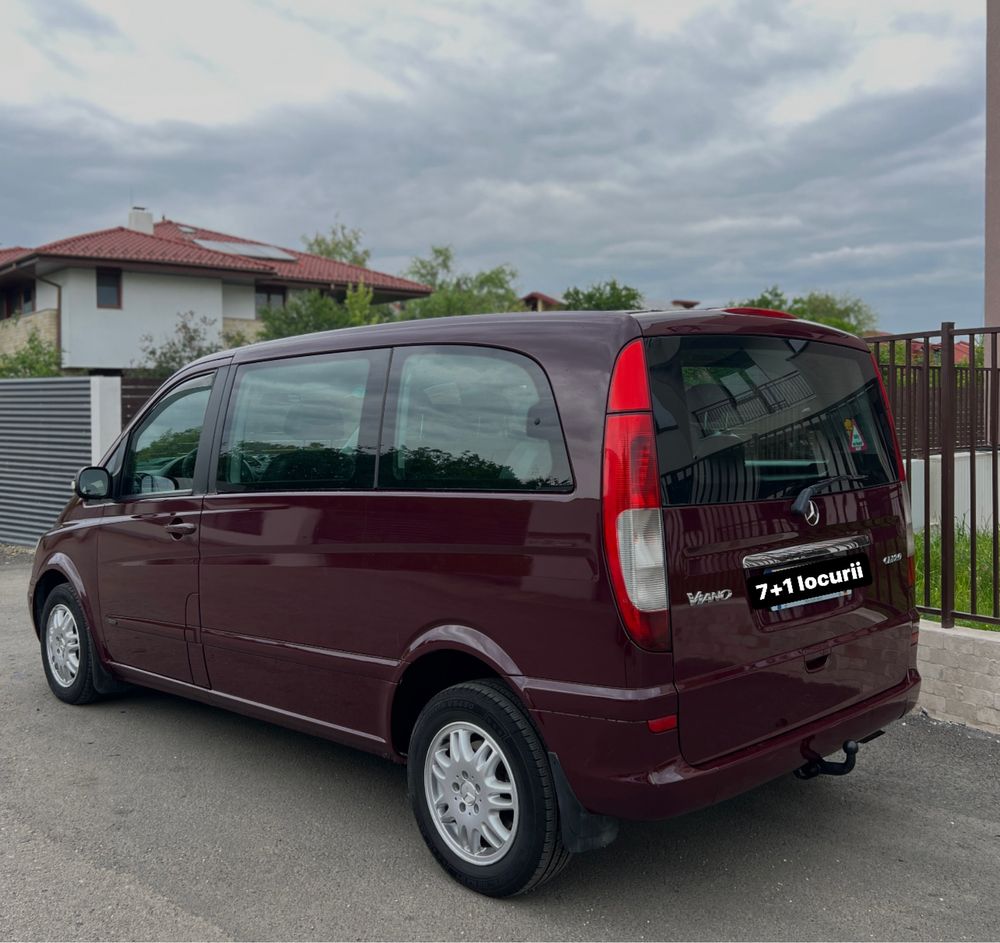 Mercedes Viano , 7+1 locurii ( scaun pentru persoane cu dizabilitati )