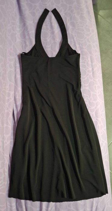 Дамска елегантна черна рокля