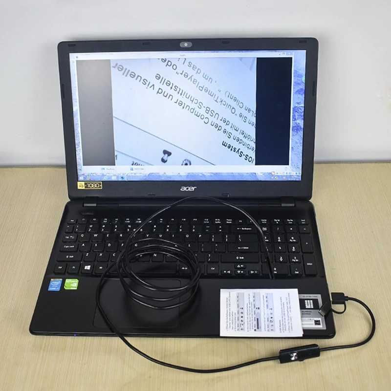 Эндоскоп, USB +Type C + Micro USB 2 и 5 метров.