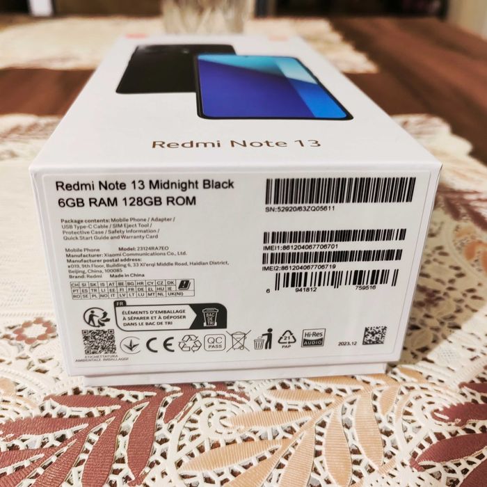 Redmi note 13 6gb