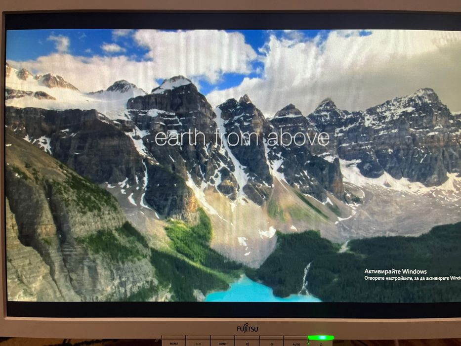 Fujitsu B22W-6 LED – 22” IPS монитор, Full HD, 60Hz, като нов + кабели