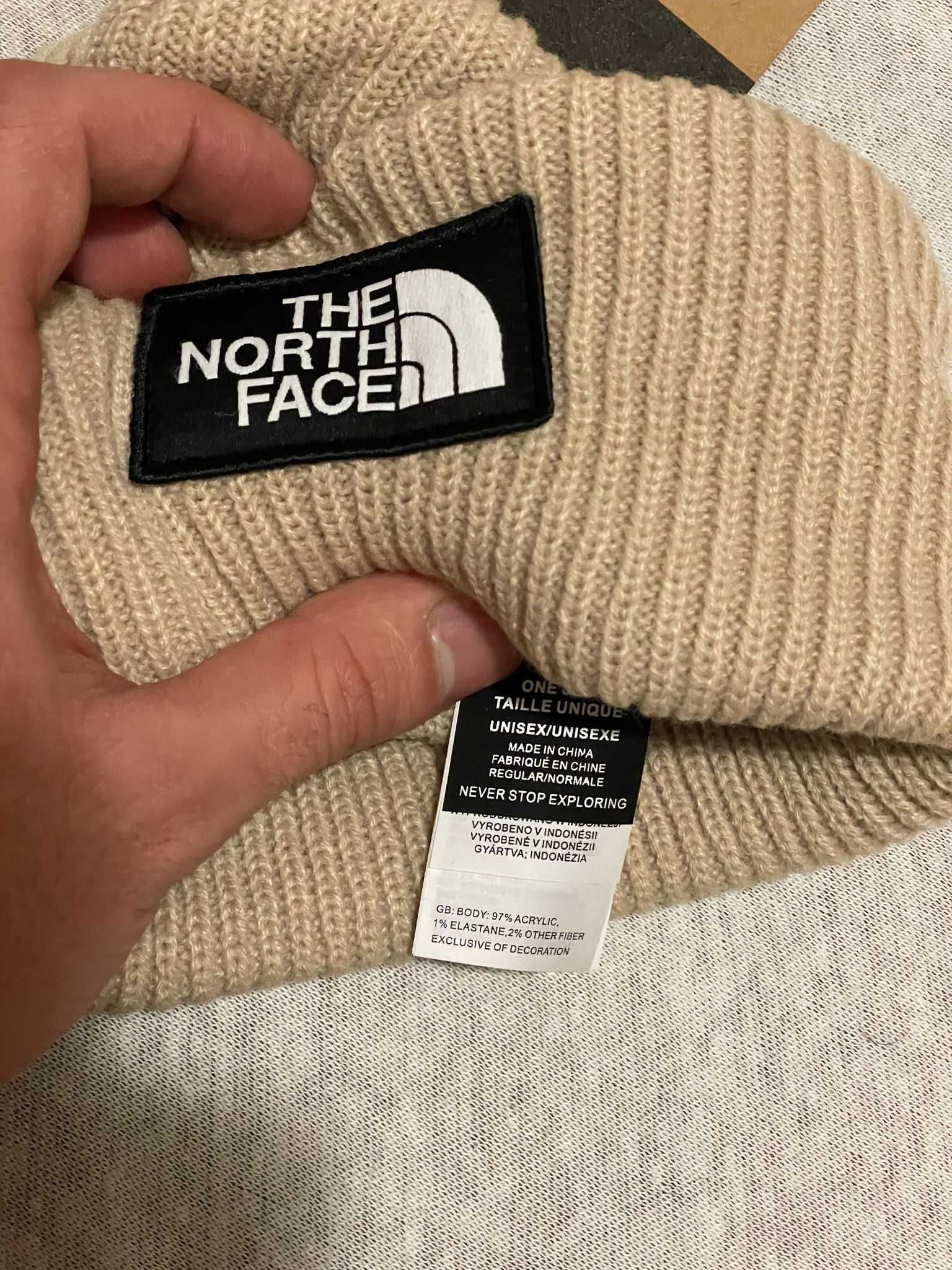 Vand caciula The North Face TNF, maro, noua