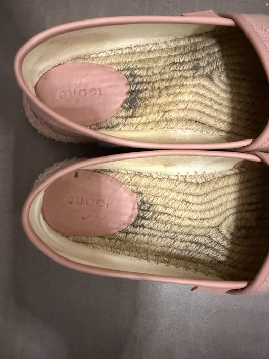 Vand espadrile Gucci originale marimea 38 1/2