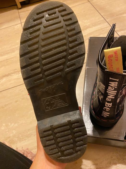 Bocanci DR. MARTENS X SEX PISTOLS marimea 38