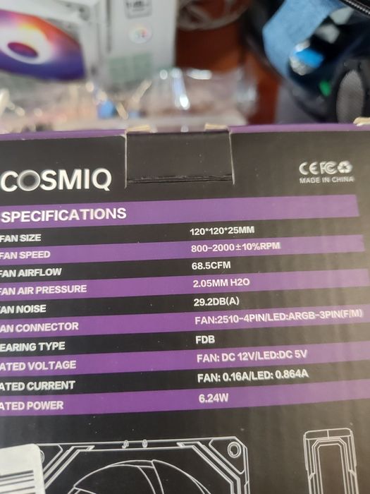 Set ventilatoare tip Lianli Unifan Negre 3x 120mm ,daisy chain,ca noi