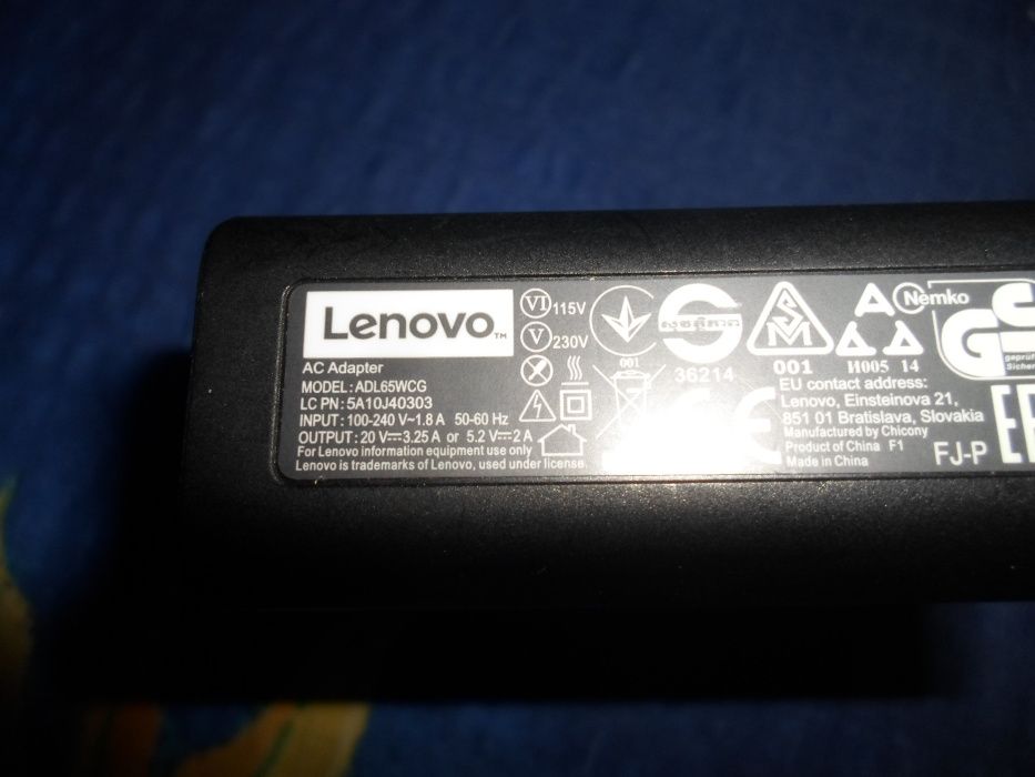 Incarcator Lenovo ADL65WCG 65W