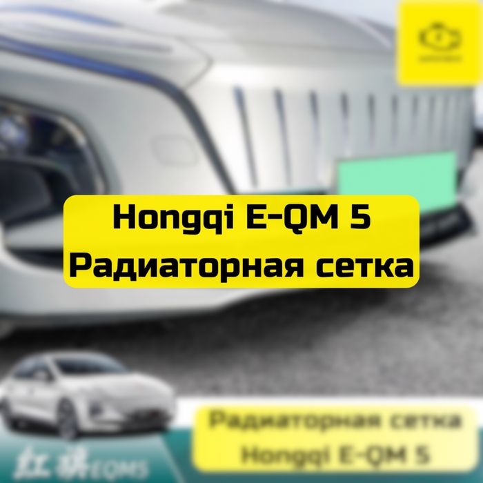 Радиаторная сетка для Hongqi E-QM 5 от «Autocheck.Shop»