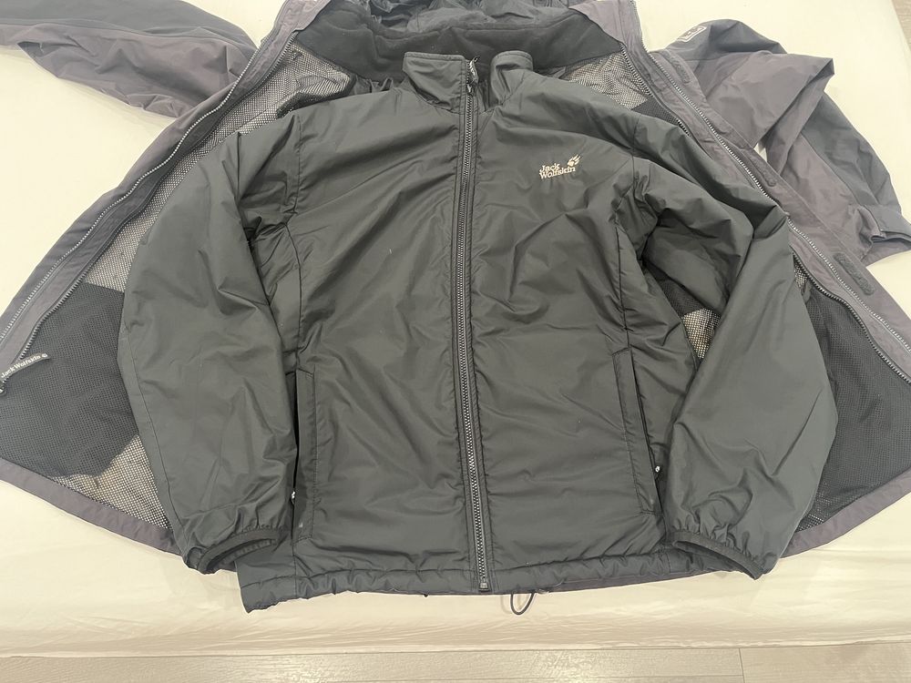 Оригинално туристическо яке, яке за преходи 2в1 Jack Wolfskin размер L