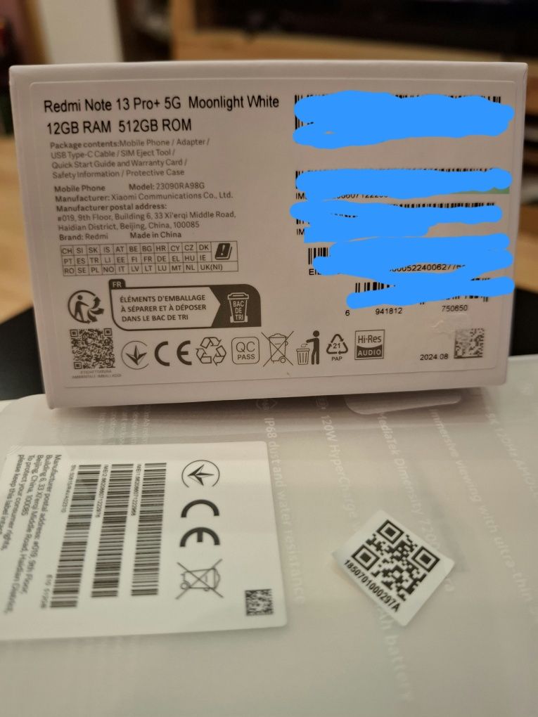 Redmi Note 13 Pro+ 5G 12gb Ram 512gb Rom
