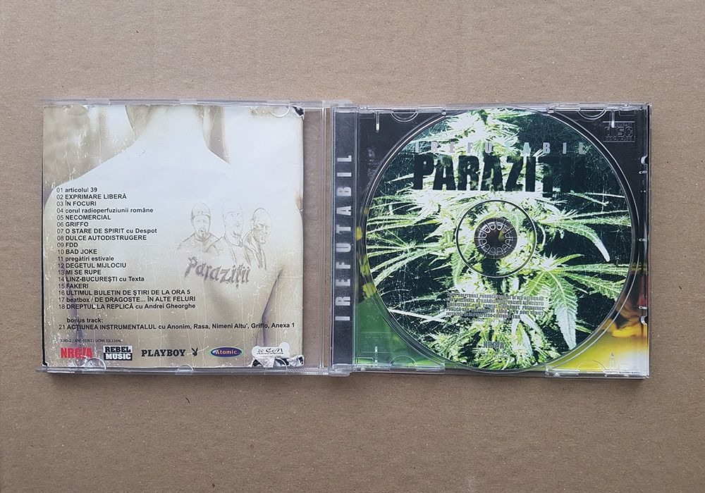 Parazitii - Irefutabil (CD)