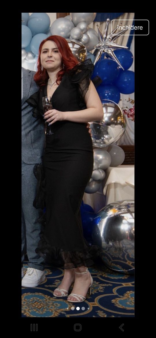 Rochie nasa cu volane