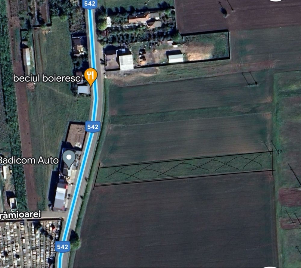 Teren INTRAVILAN Caracal - strada Rahovei nr 67