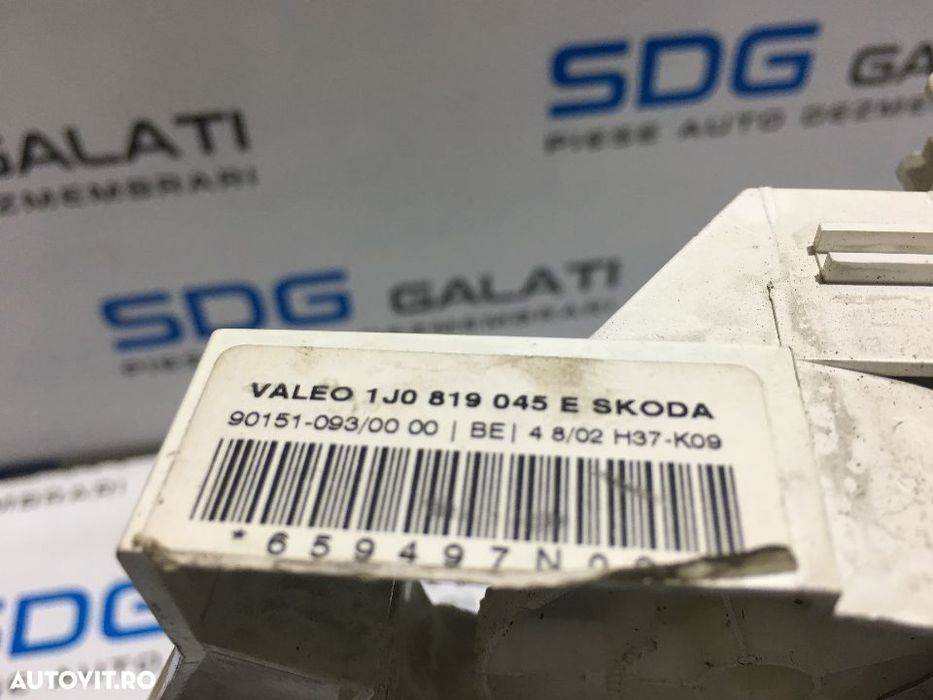 Panou Comanda AC / Clima Skoda Octavia 1 1996 - 2005 COD : 1J0819045E / 1J0 819 045 E