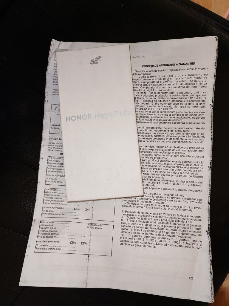 Honor Magic 7 Lite Sigilat