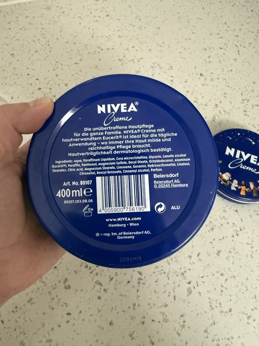 crema nivea 400ml
