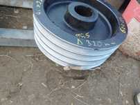 Fulie cu 4 curele de 22 mm diametrul de 320 mm