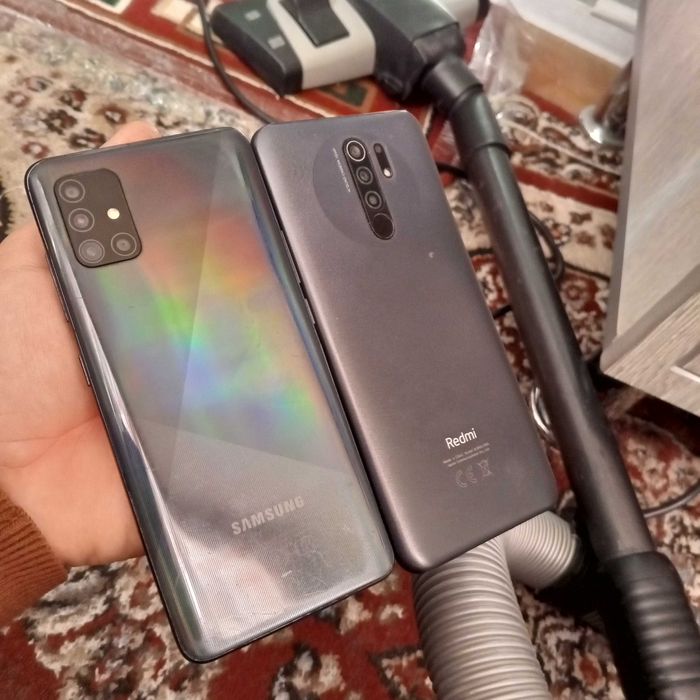 Samsung A 51 yahshi 64 GB redmi 9 64 yahshi sastanyanda