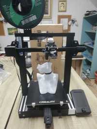 Imprimanta 3d Creality Ender 3 v2 + Cap Sprite Extruder Pro kit