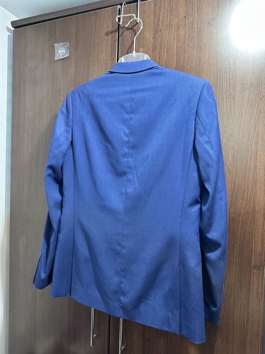 Sacou barbati albastru