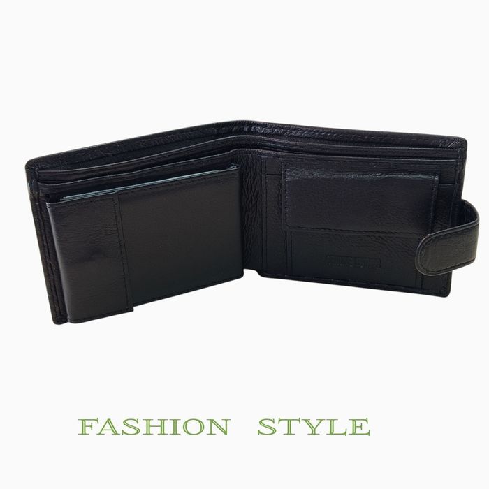 Мъжки портфейл от естествена кожа с личен калъф за документи