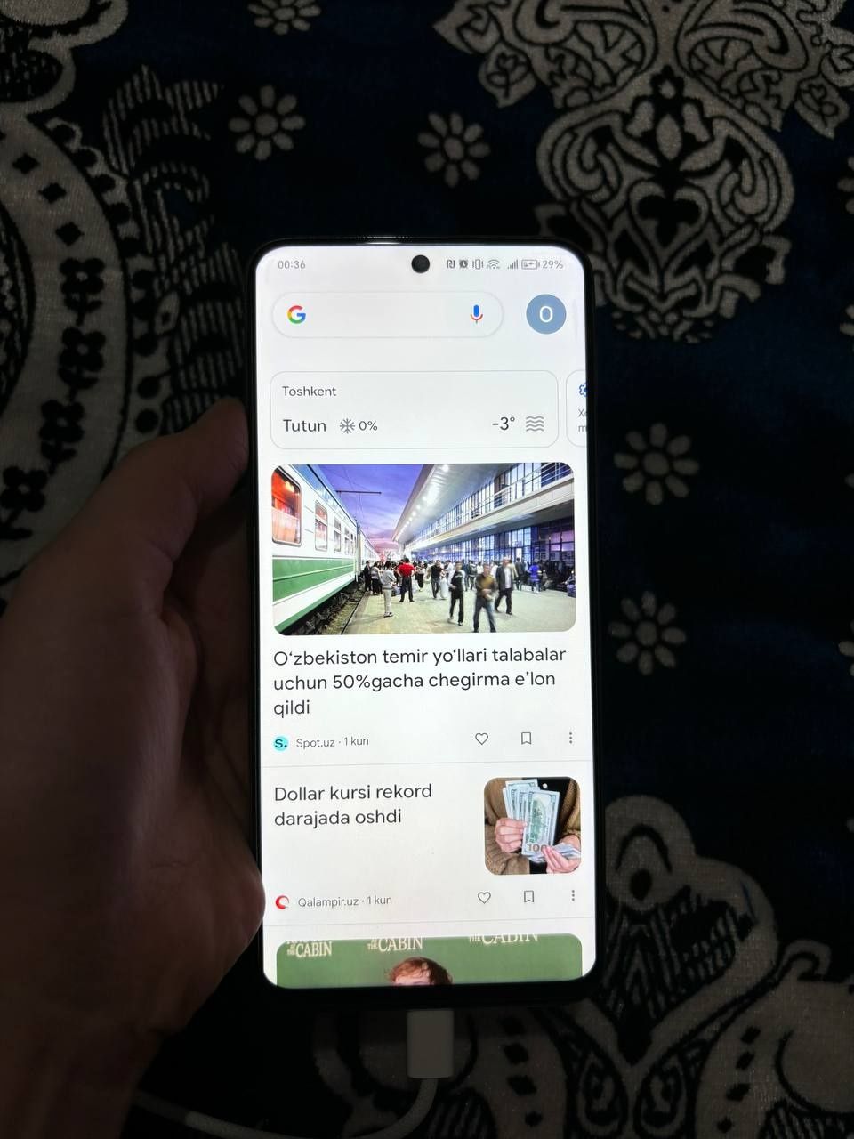 Honor X8 A modeldagi telefon