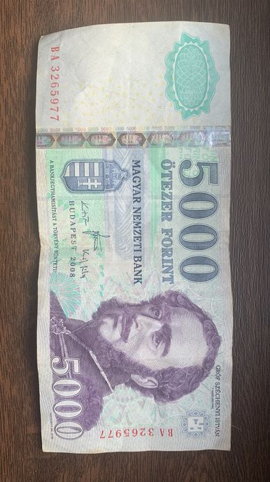 Bancnota 5000 forinti