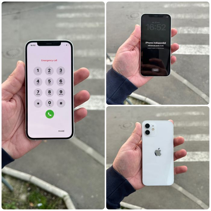 Iphone 12 Alb 128 Gb Dezmembrez telefoane