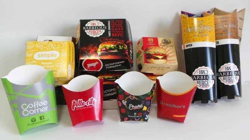 Машина для изготовлени коробок фас фуда
