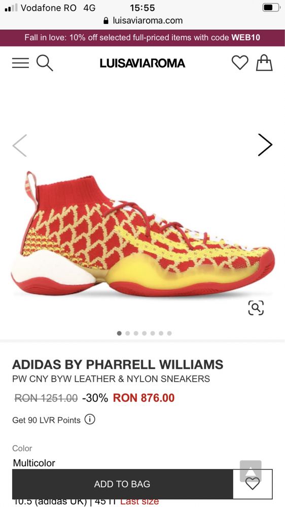 Adidas Ambition by Pharrell Williams 43-44