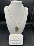 Lant aur 14k 8,84gr, pandant 14k 3,03 gr lungime 55 cod  16915,12548