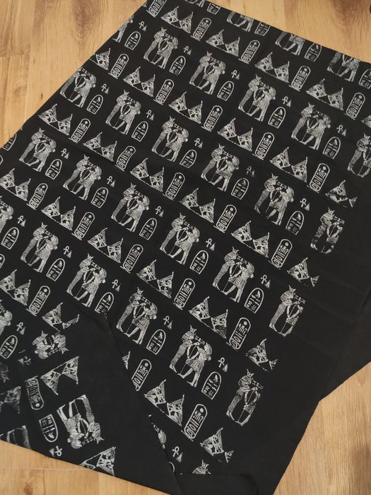 Eșarfă cu model egiptean 155x90cm