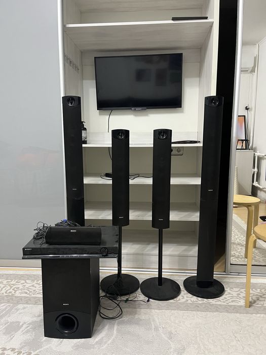 Домашний кинотеатр сони колонки телевизор