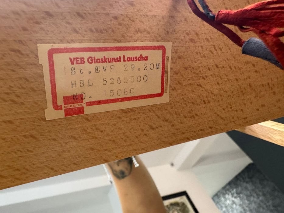 Vand set pahare din DDR de snaps/shot  (arta ,decor,vintage)