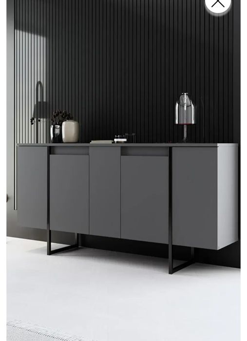 Comoda TV culoare antracit noua.