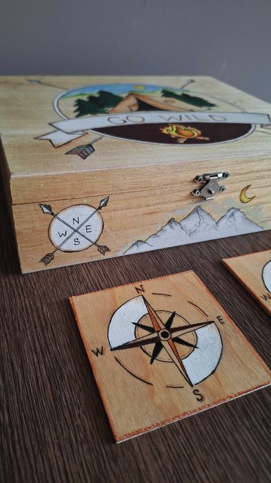 Кутия за чай , кутия за бижута  " Go wild"