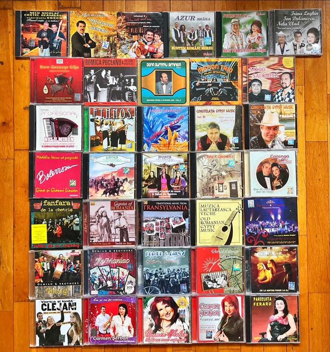 Lot CD lautareasca & folclorica: Generic, Vlad, Serban, Tanase, Zamfir