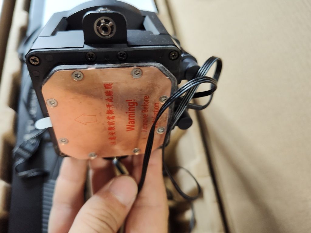 Cooler cu display rotund cpu Thermalright Core vision 360,nou la cutie