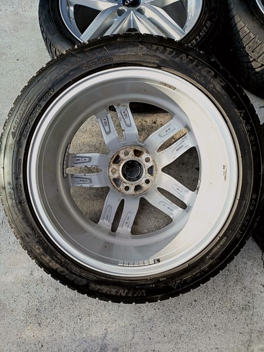18ки джанти 5x112 със зимни гуми Dunlop
