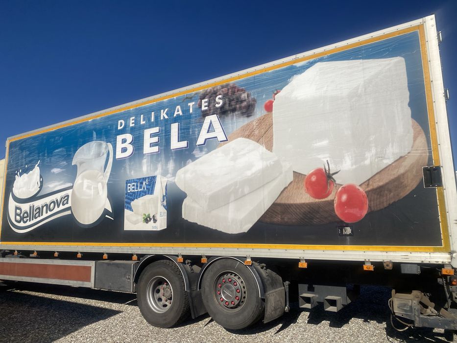 Хладилен фургон от камион пълен комплект