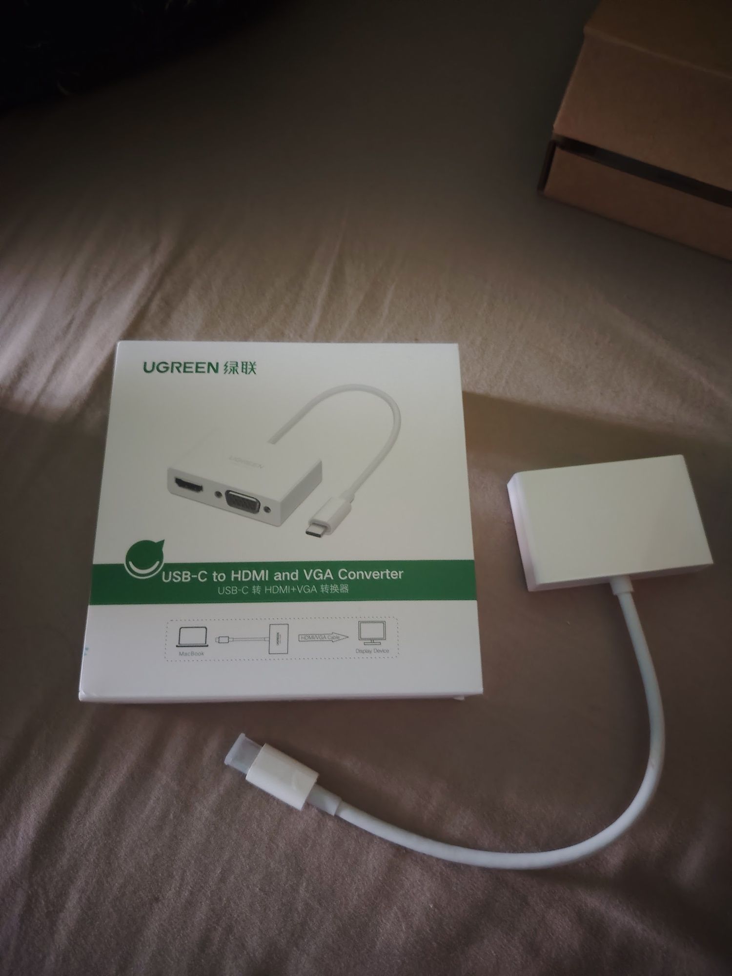 Adaptor HDMI/VGA la type-C convertor ugreen