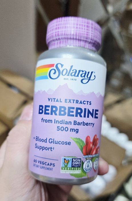ДОСТАВКИ НЕТ Solaray берберин 500мг 60шт 190 000сум Made in USA