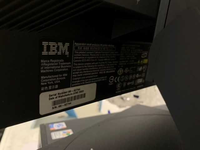 Calulator Vintage IBM (sistem complet)