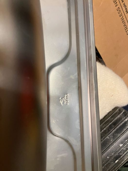 Кухненска мивка алпака с десен плот, 80х60х16cm, неизползвана