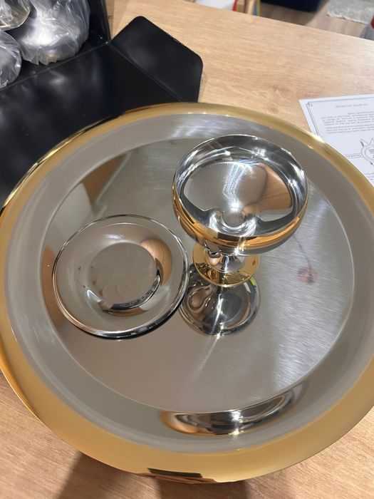 Set 6 pahare cu farfurii Zepter