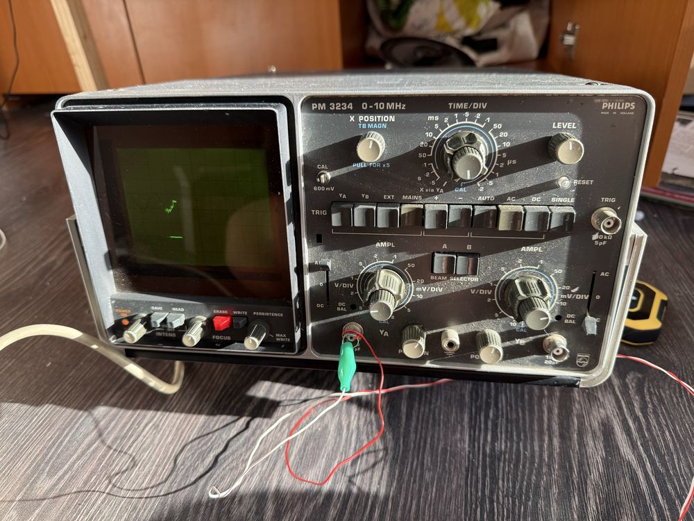 Osciloscop Philips PM 3234 10 MHz 2 canale functional