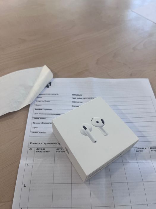 AirPods 4 НЕРАЗОПАКОВАНИ - 2 години гаранция