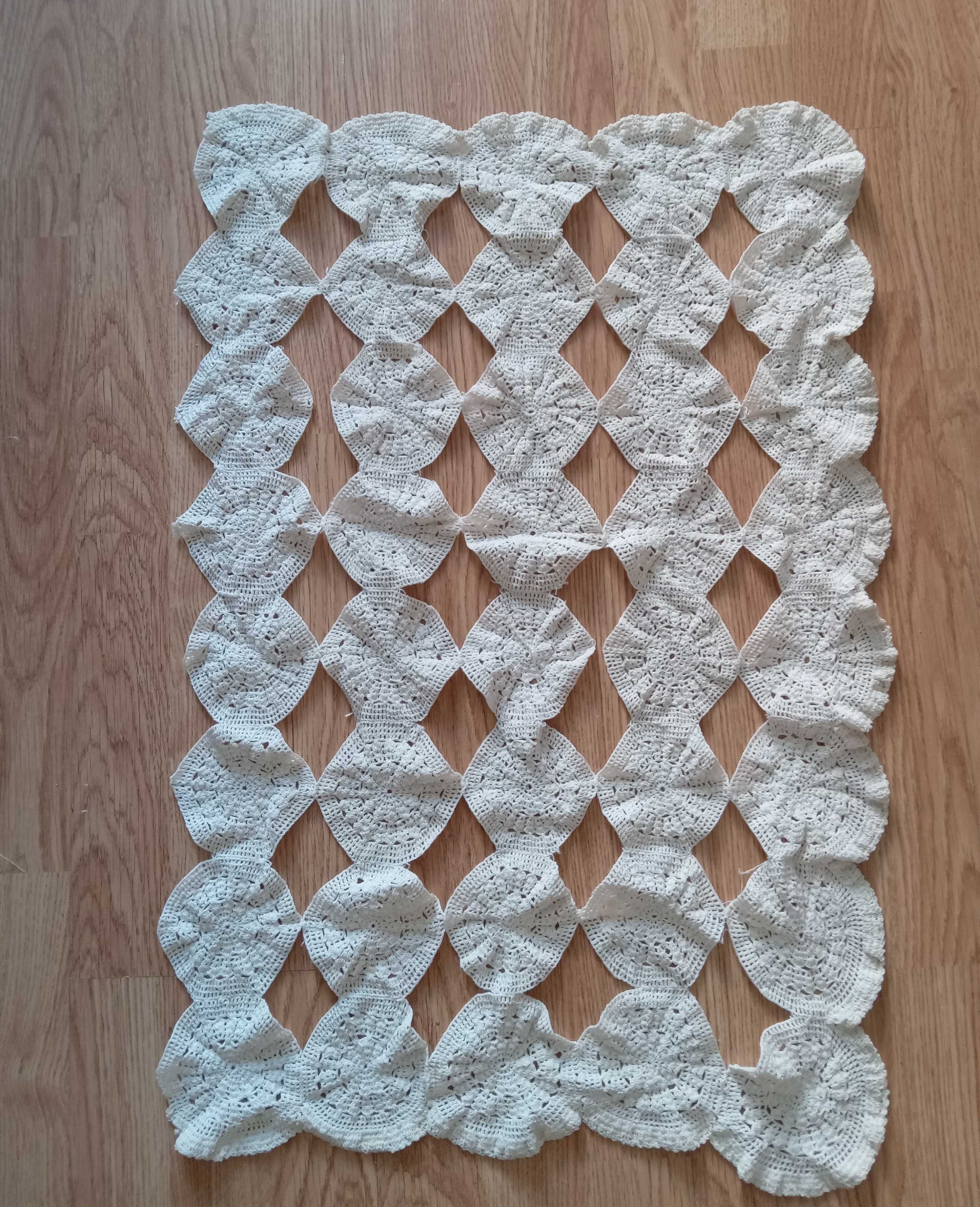 Fată de masă croșetată macrame